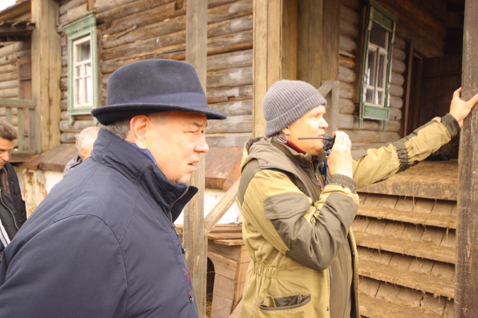 В субботу, 6 октября, съёмочную площадку фильма «Ильинский рубеж» посетил губернатор Калужской области Анатолий Артамонов. 