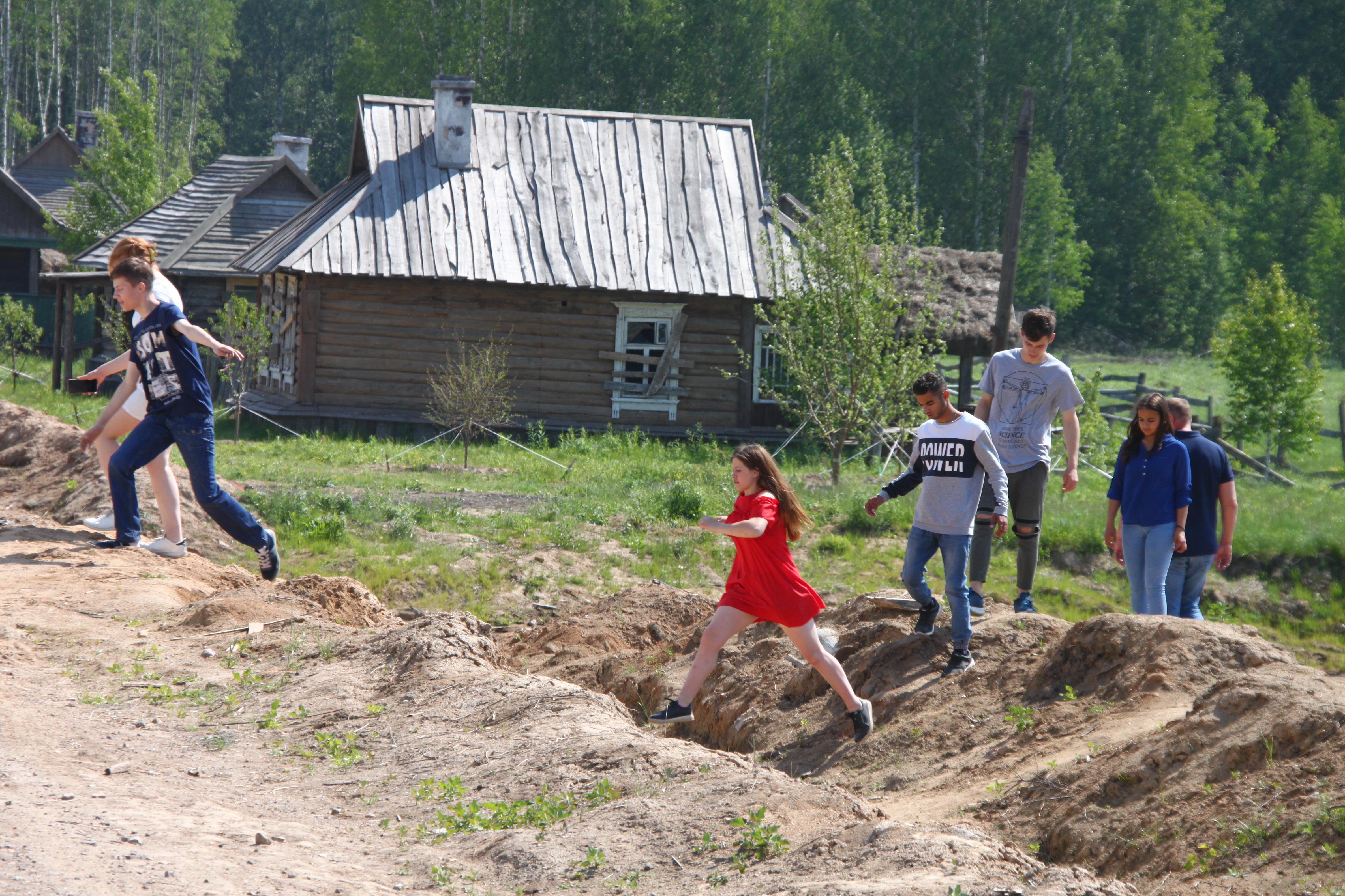 Воспитанники детского дома побывали на Ильинском рубеже